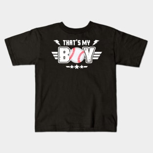 That_s My Boy Baseball Kids T-Shirt